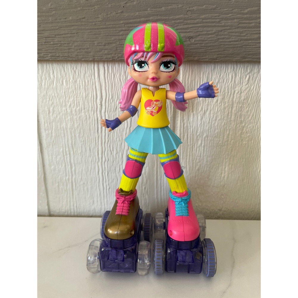 UNTESTED NO REMOTE Jakks Pacific Rock N' Rollerskate Rainbow Riley‎